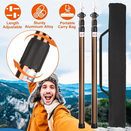 Asta telescopica per tenda - , da