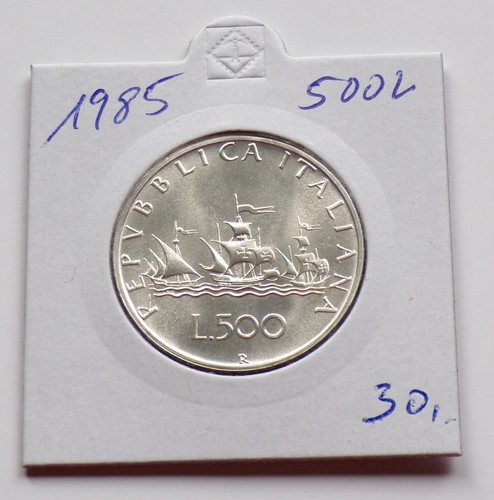 Italia 500 lire - ~, velieri