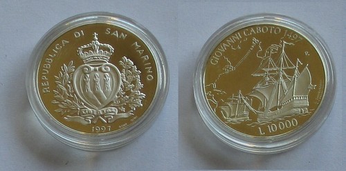 Moneta argento 10000 lire - 10000,