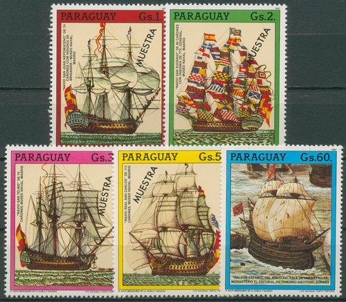 Paraguay 1987 scoperta - , velieri