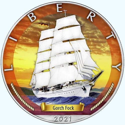 Usa 2021 silvereagle gorch - $,