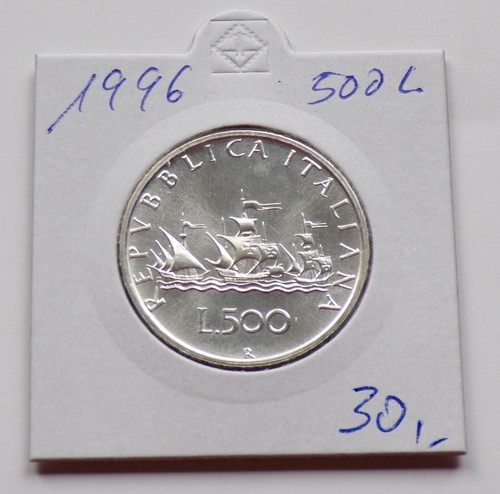 Italia 500 lire - , argento
